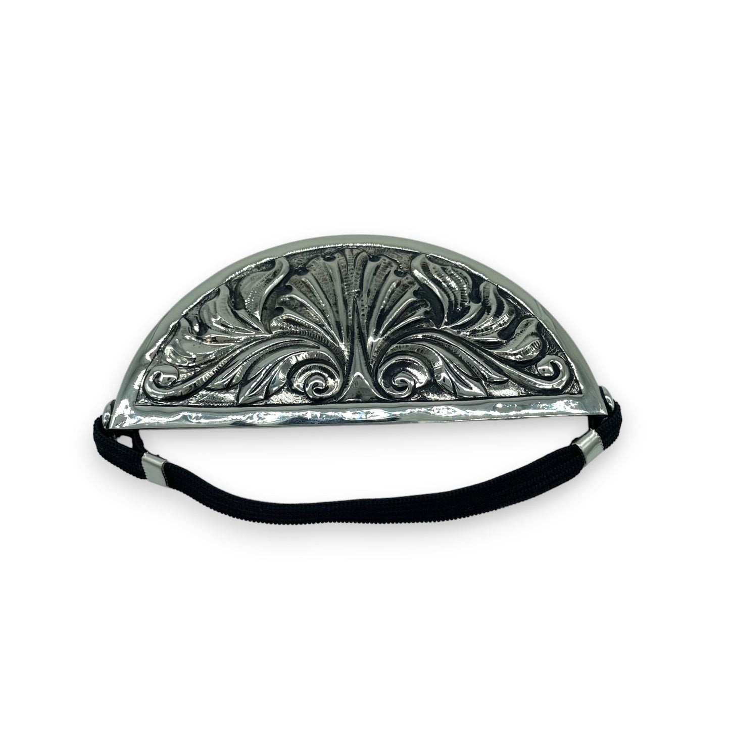 Tapa para Mate de Alpaca Cincelada por ORFEBRE