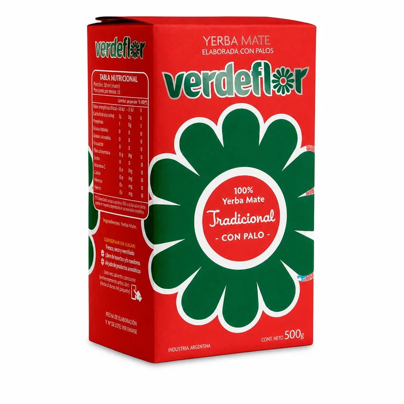 Yerba Mate VERDEFLOR - TRADICIONAL 1/2 Kg.