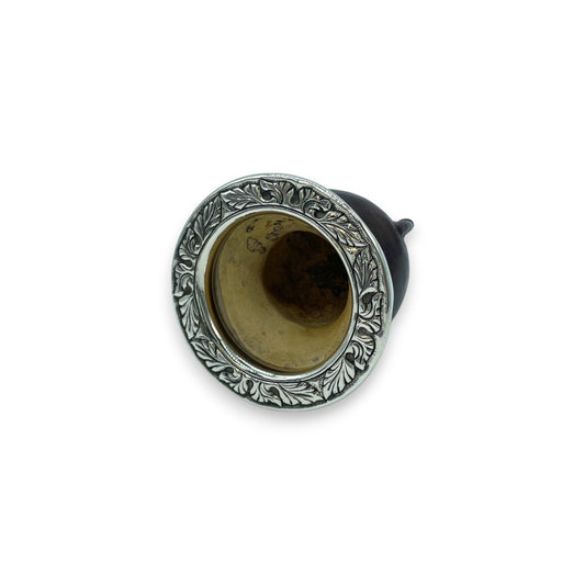 Camionero Marrón con Virola de Alpaca Cincelada por ORFEBRE