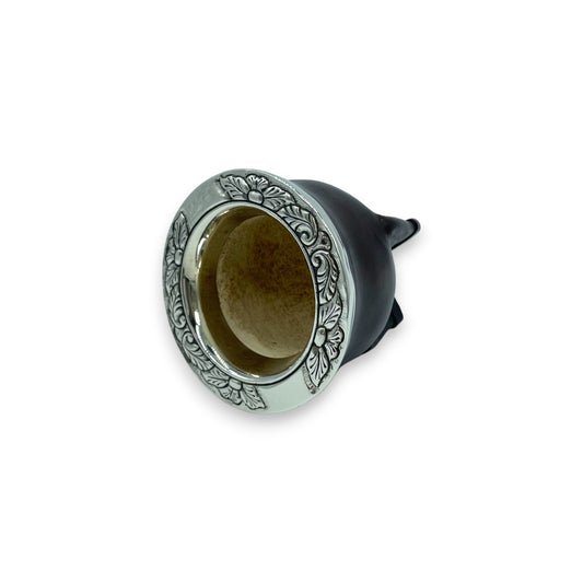 Camionero Marrón con Virola de Alpaca Cincelada por ORFEBRE