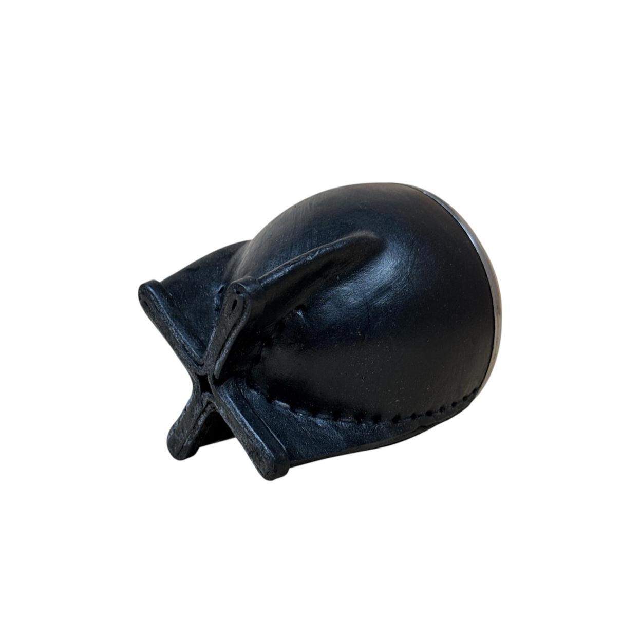 Mate Torpedo Nero con Virola Alpaca | Standard