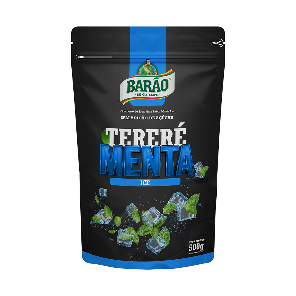 Tereré BARÃO de COTEGIPE - MENTA ICE 1/2 Kg.