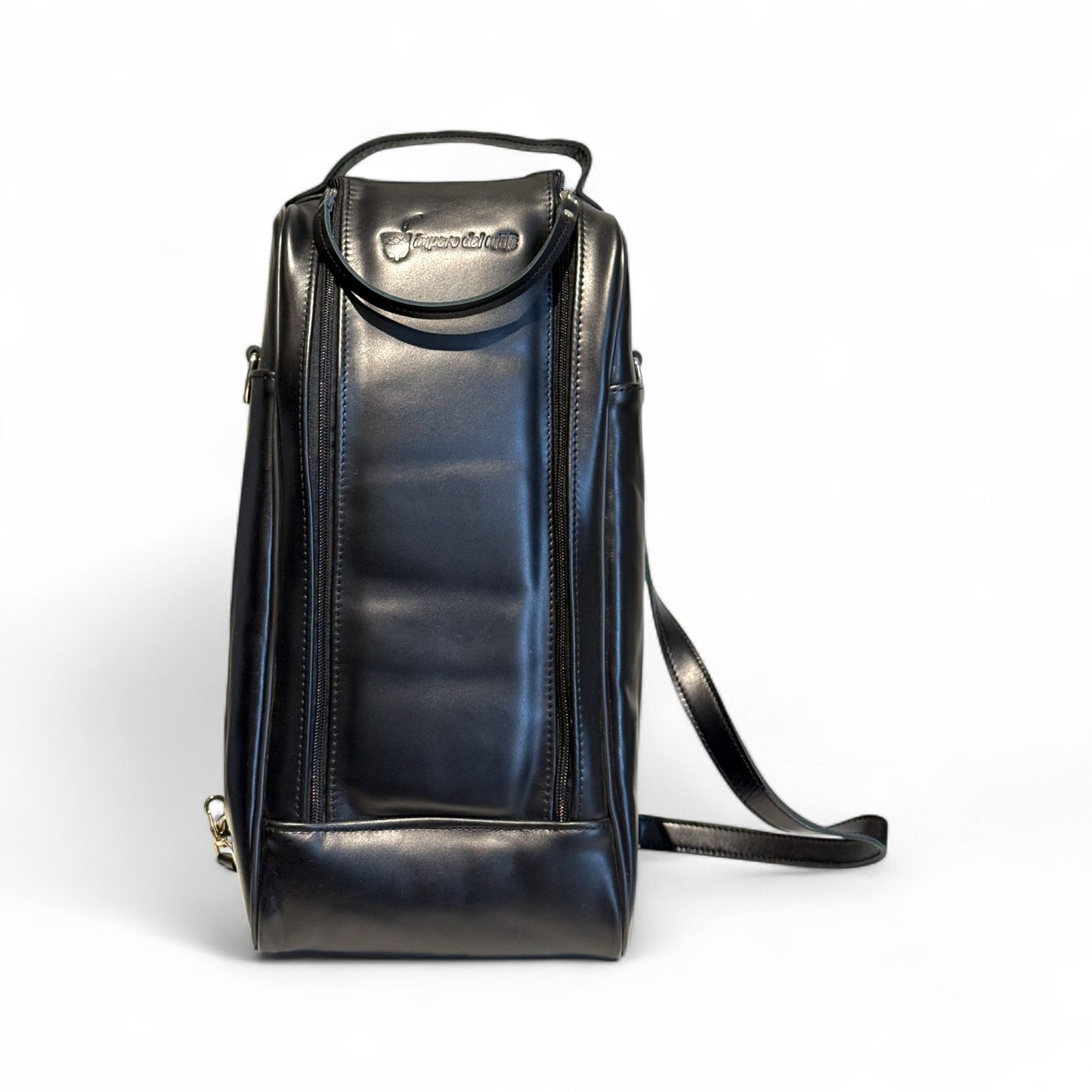 Matera MOCHILLA in cuoio Nero Luxury