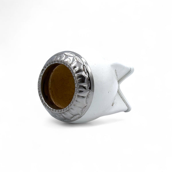 Mate Torpedo Bianco con Fleje Acero | Standard