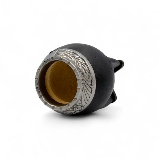 Mate Torpedo Nero con Fleje Alpaca | Standard