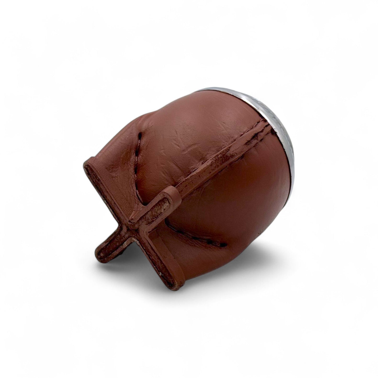 Mate Torpedo Marrone con Fleje Alpaca | Standard