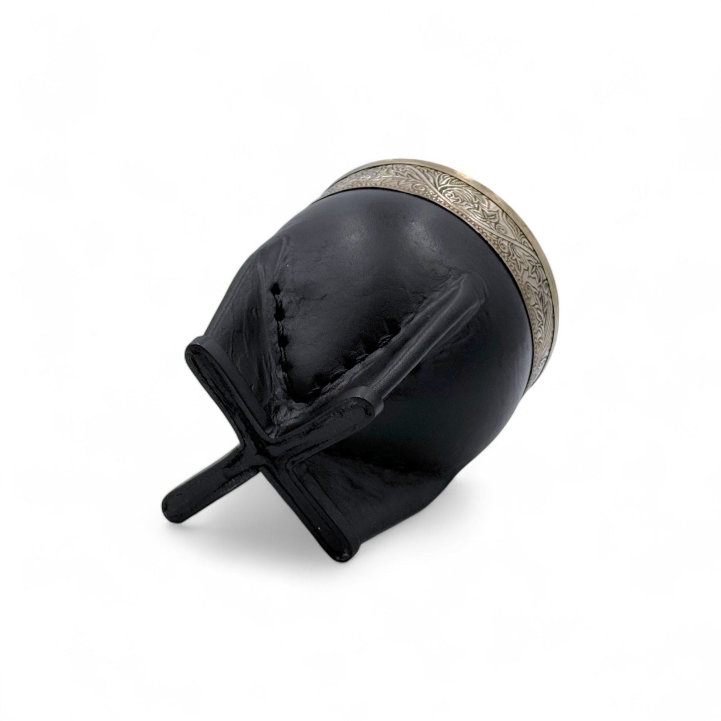 Mate Imperial Nero con Virola Alpaca | Standard