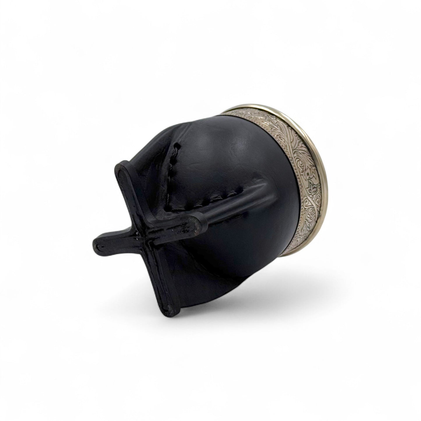 Mate Imperial Nero con Virola Alpaca | Standard