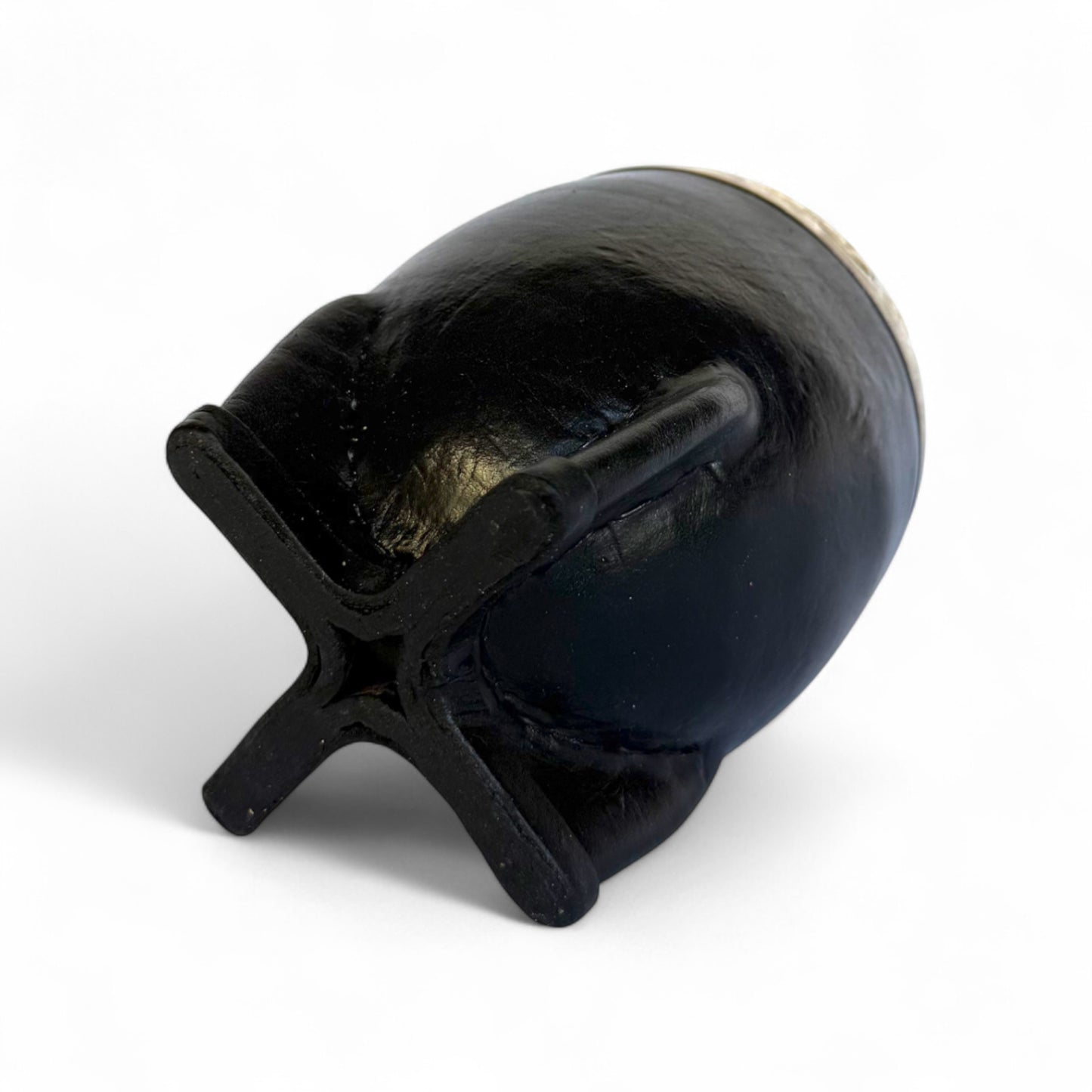 Mate Torpedo Nero con Fleje Alpaca | Standard