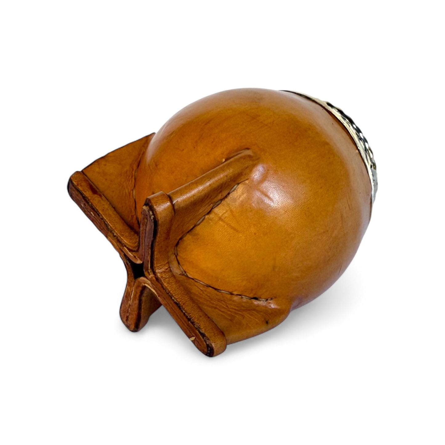 Mate Torpedo Marrone con Fleje Alpaca | Standard