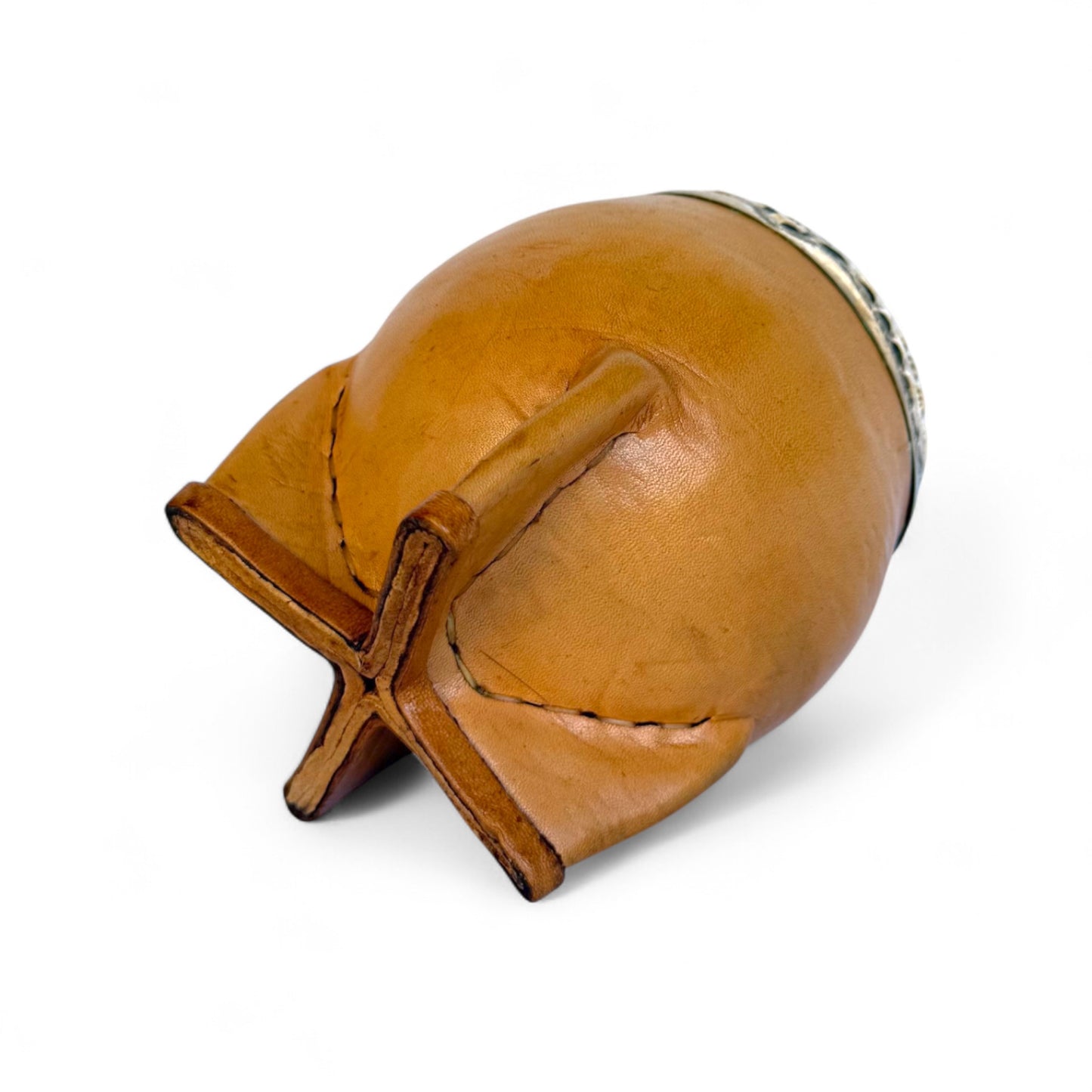 Mate Torpedo Marrone con Fleje Alpaca | Standard