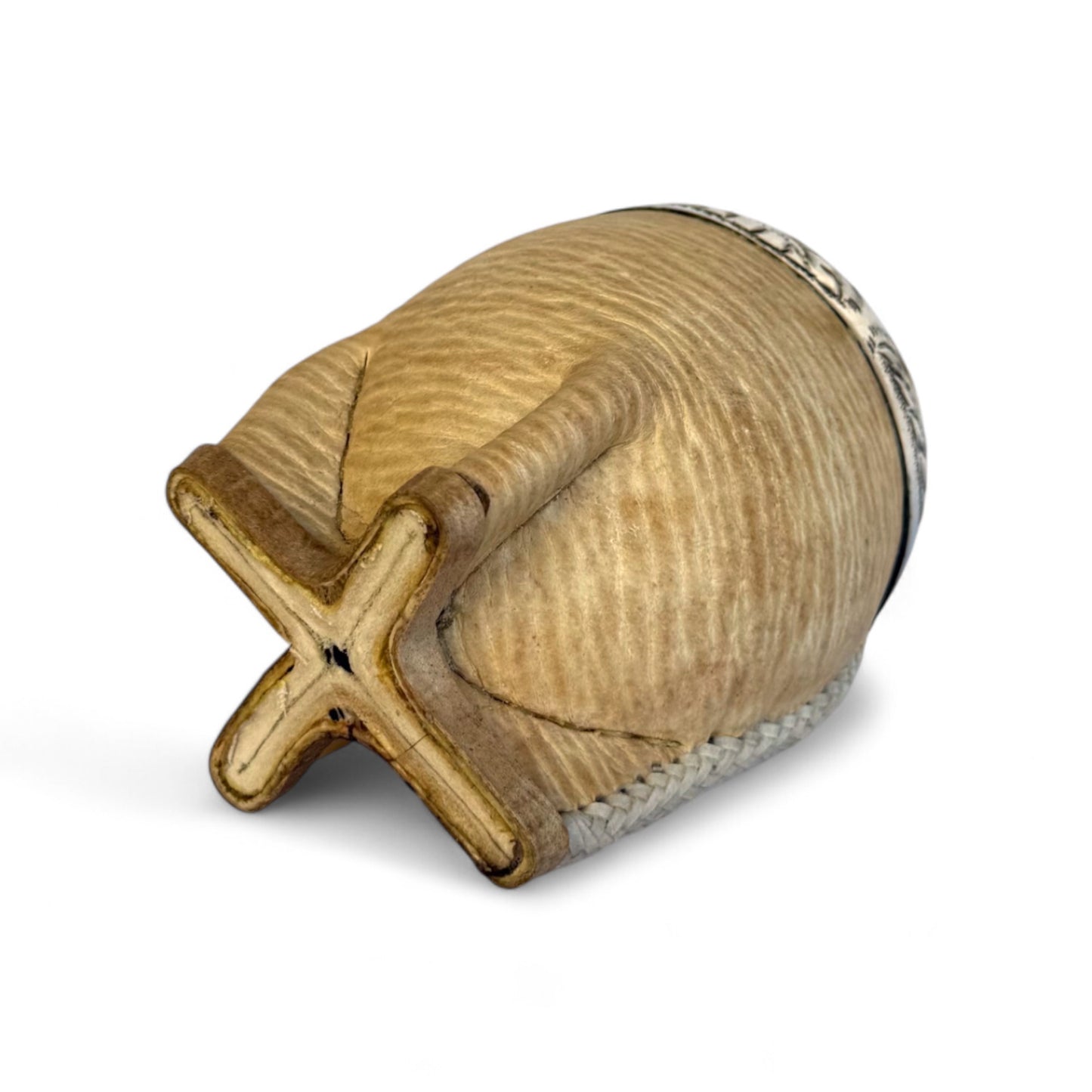 Mate Torpedo Cuoio Crudo con Fleje Alpaca | Premium