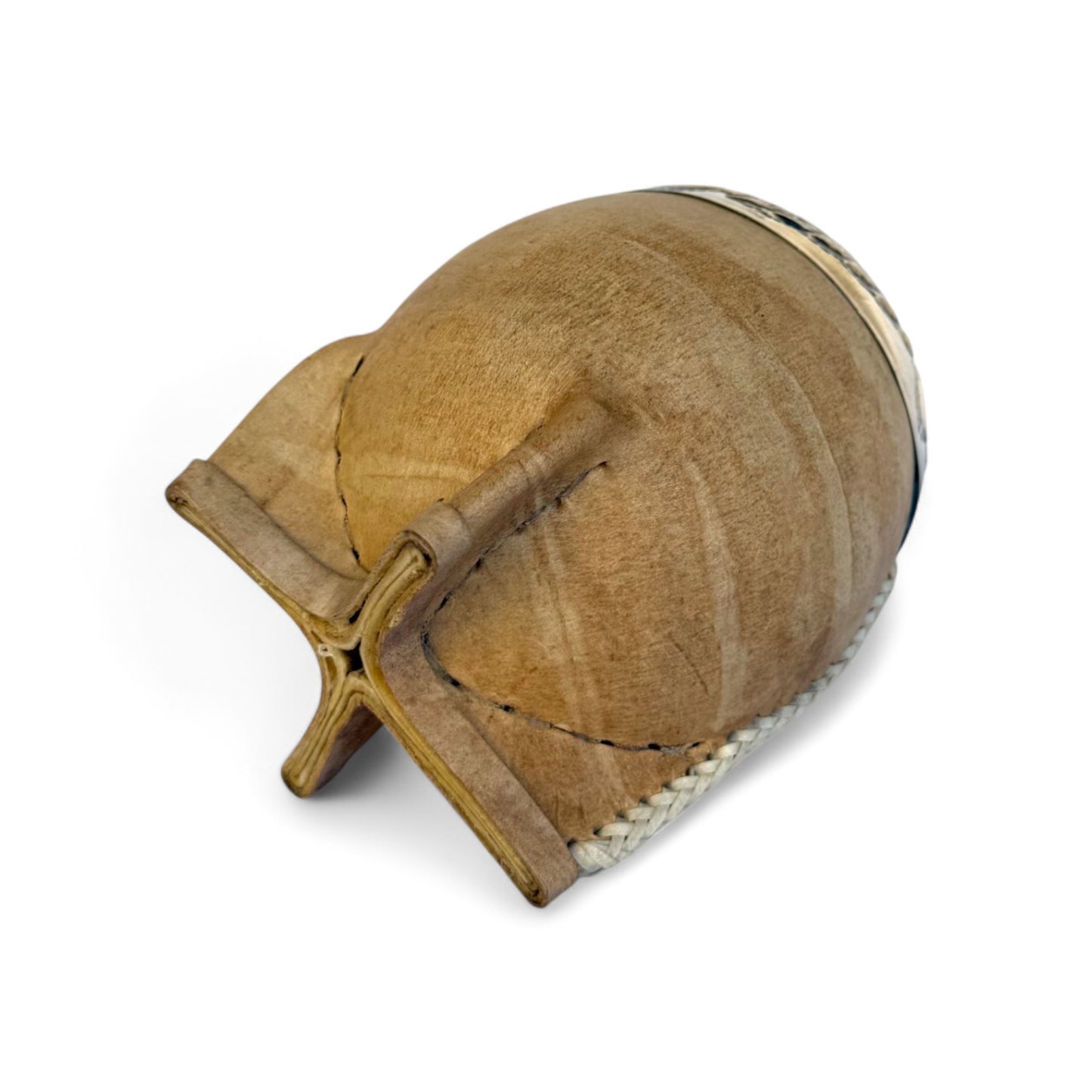 Mate Torpedo Cuoio Crudo con Fleje Alpaca | Premium