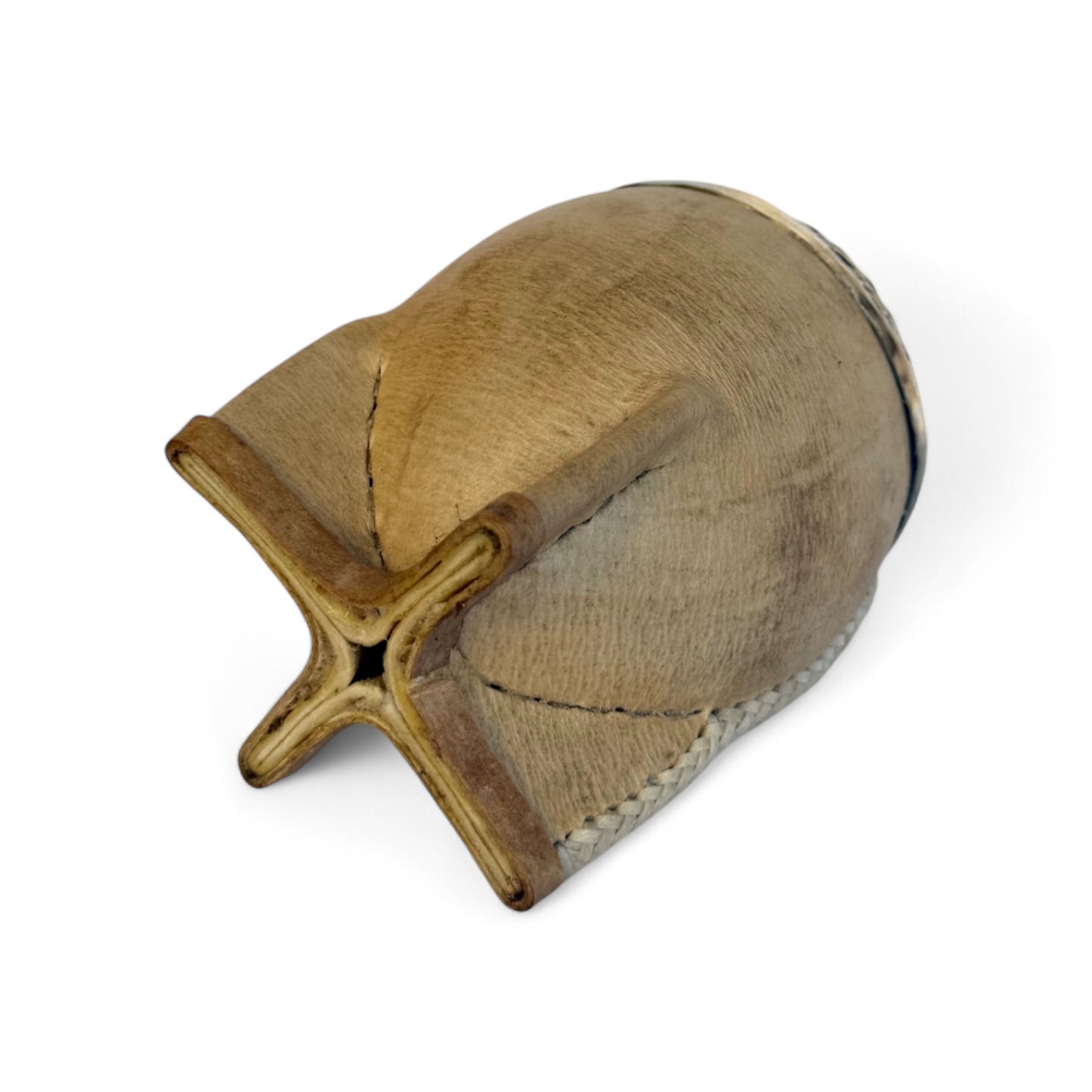 Mate Torpedo Cuoio Crudo con Fleje Alpaca | Premium