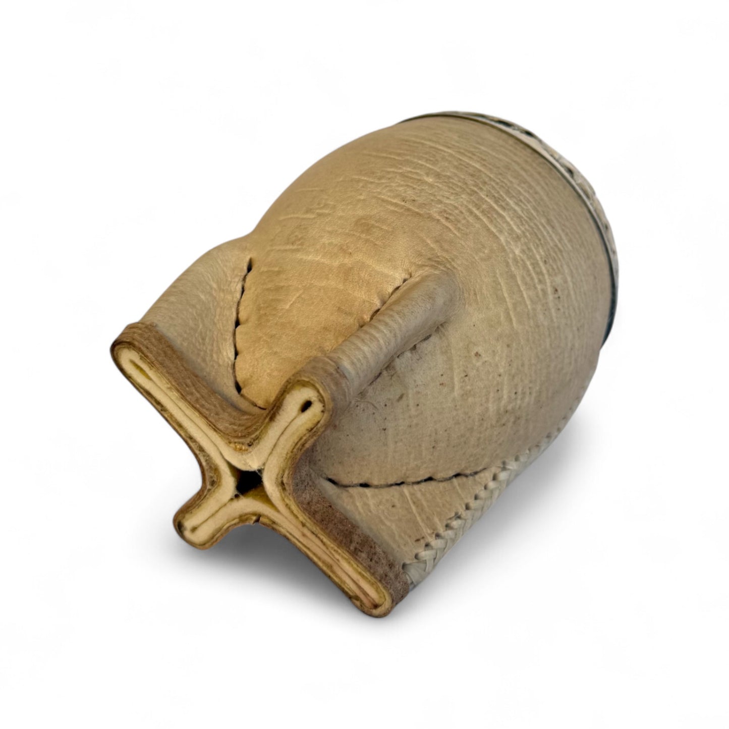 Mate Torpedo Cuoio Crudo con Fleje Alpaca | Premium