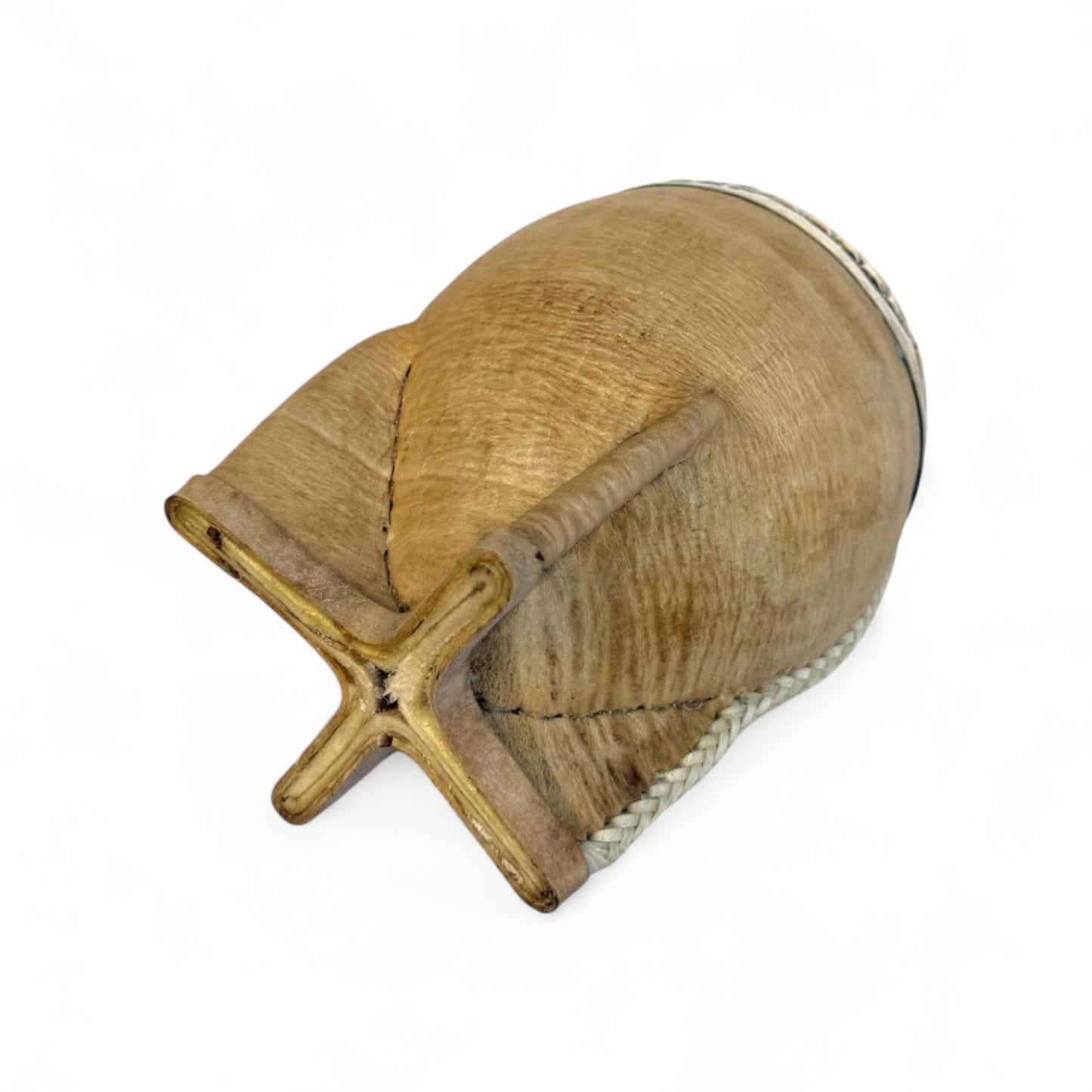 Mate Torpedo Cuoio Crudo con Fleje Alpaca | Premium
