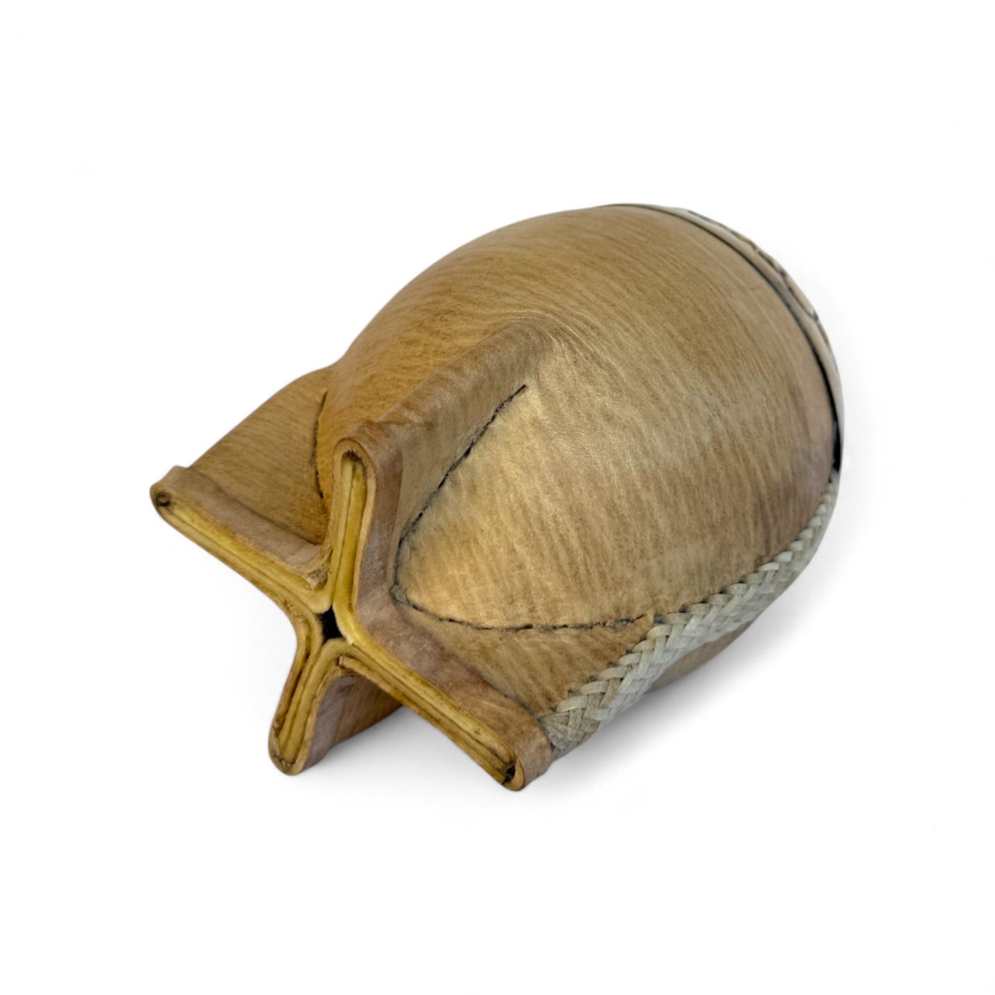 Mate Torpedo Cuoio Crudo con Fleje Alpaca | Premium