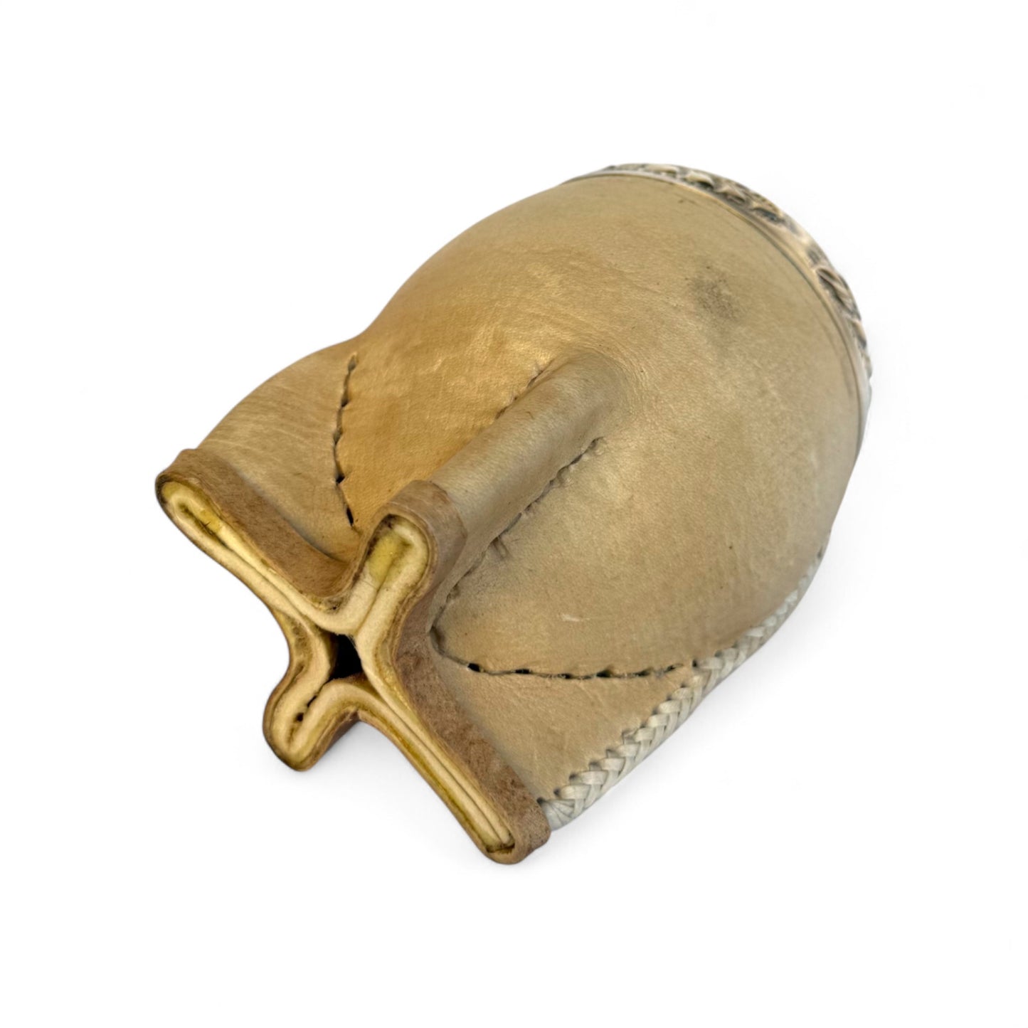 Mate Torpedo Cuoio Crudo con Fleje Alpaca | Premium