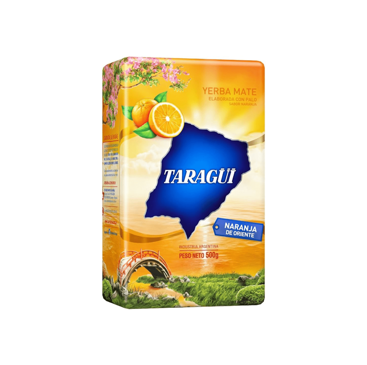Yerba Mate - TARAGUI NARANJA DE ORIENTE 500 GR