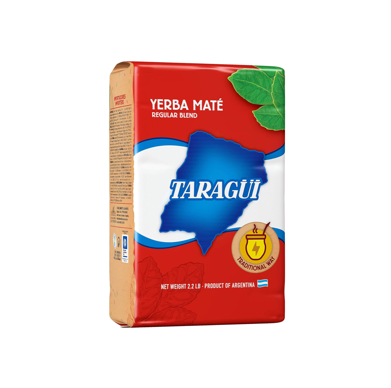 Yerba Mate - TARAGUI TRADICIONAL ELABORADA CON PALO 1Kg