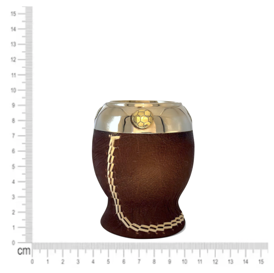 Mate Torpedo “Messi” con Fleje decorato Alpaca | Premium