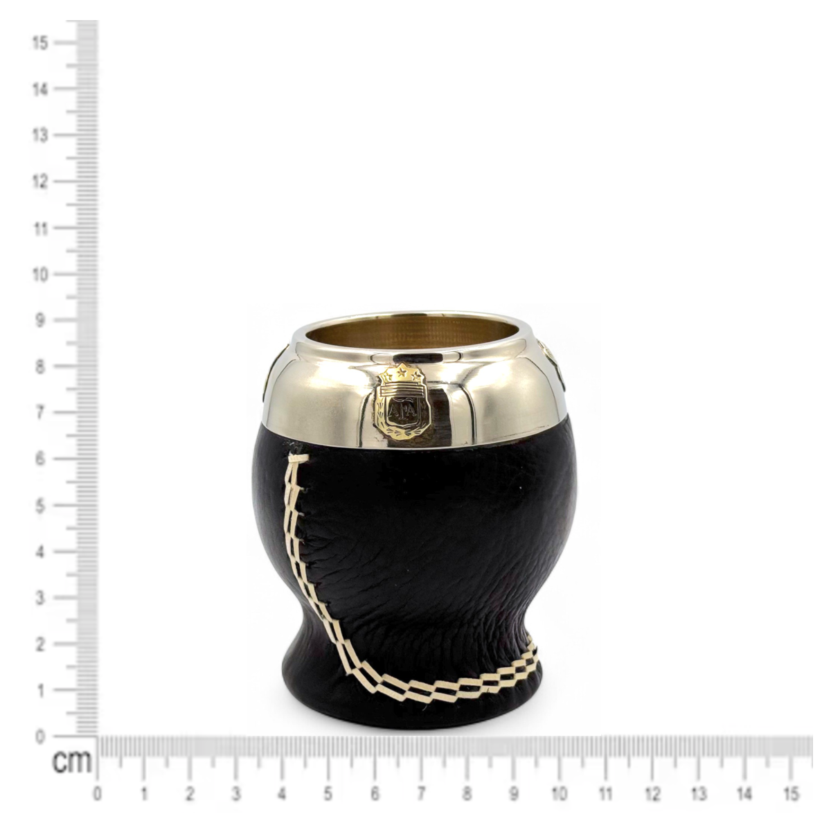 Mate Torpedo “Maradona” con Fleje decorato Alpaca | Premium