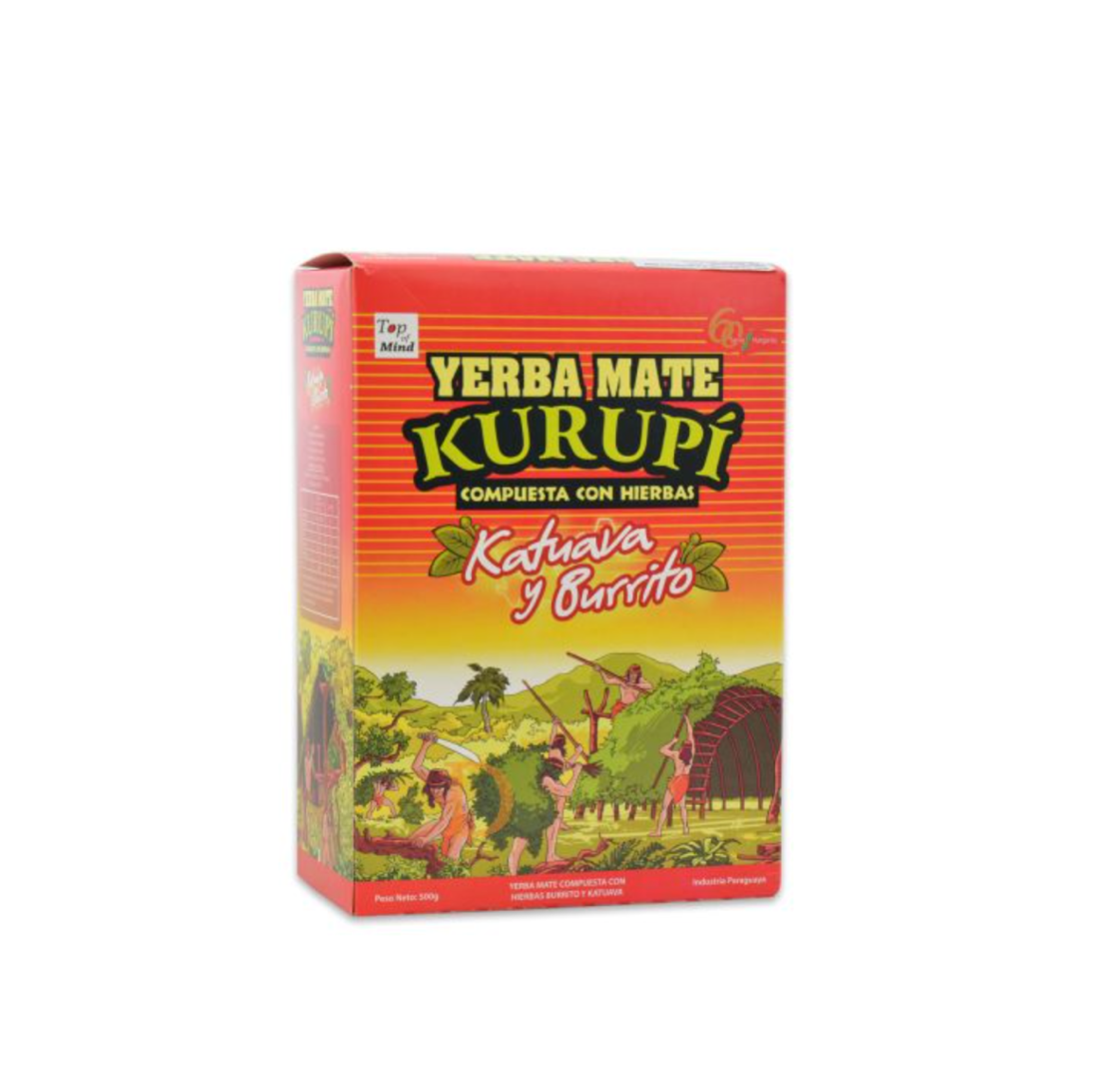 Yerba Mate - KURÍPI KATUAVA Y BURRITO 500 Gr