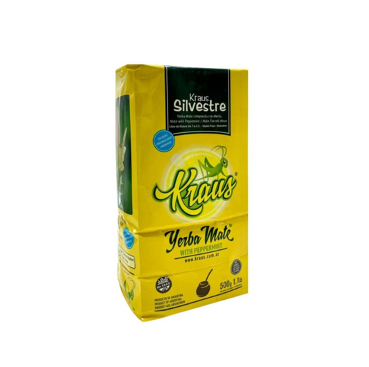 Yerba Mate - KRAUS MENTA SILVESTRE 500 Gr