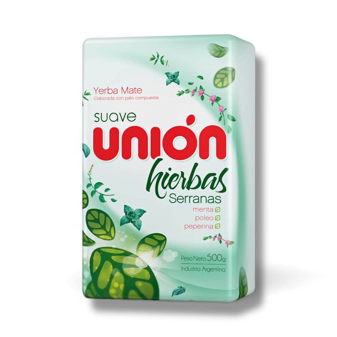 Yerba Mate - Union HIERBAS SERRANAS 500 Gr