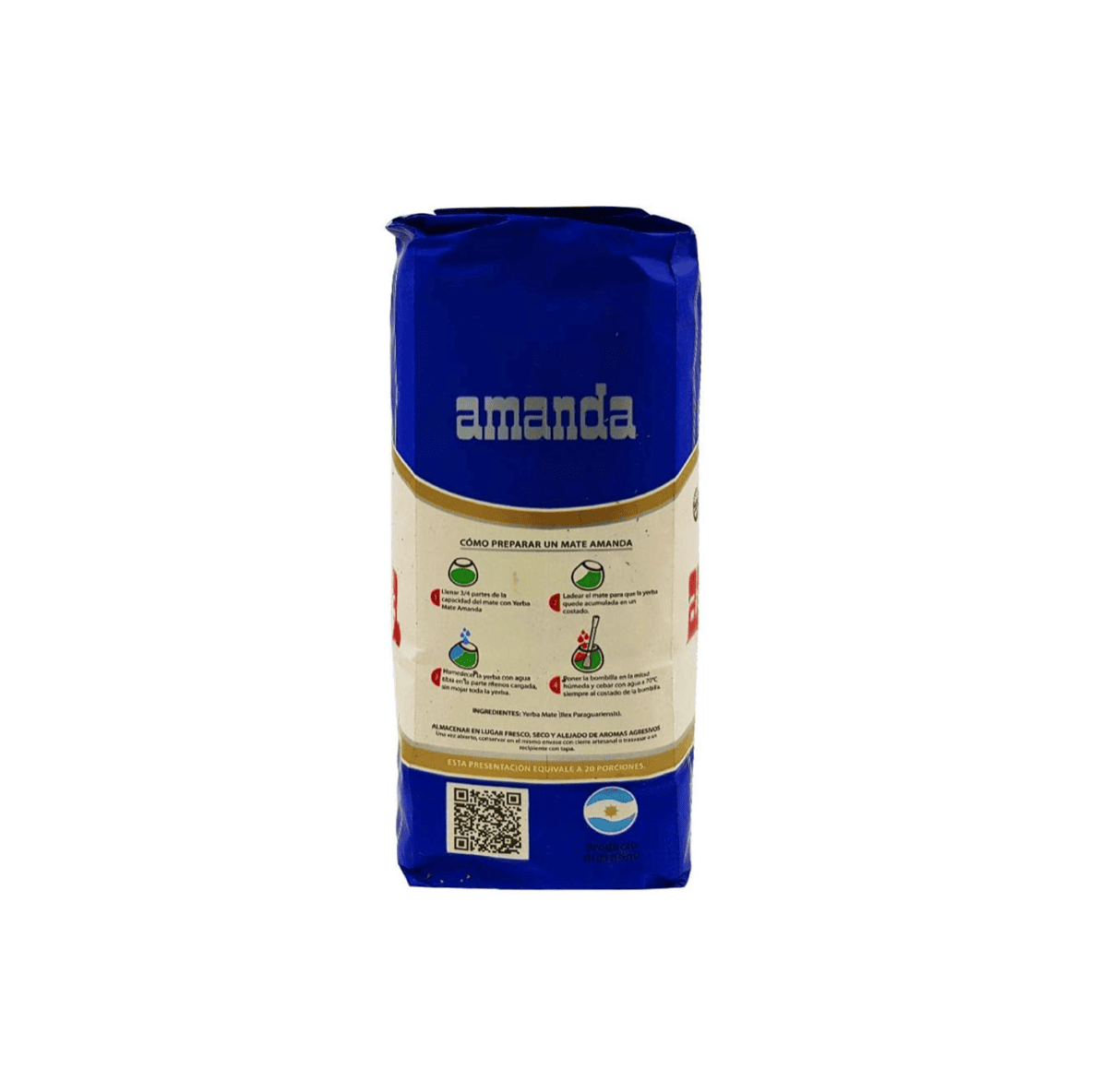 Yerba Mate - AMANDA DESPALADA 500 Gr