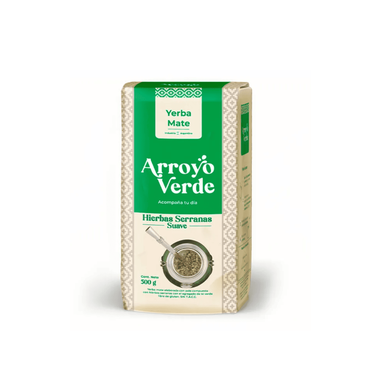 Yerba Mate - Arroyo Verde Hierbas Serranas 500 Gr