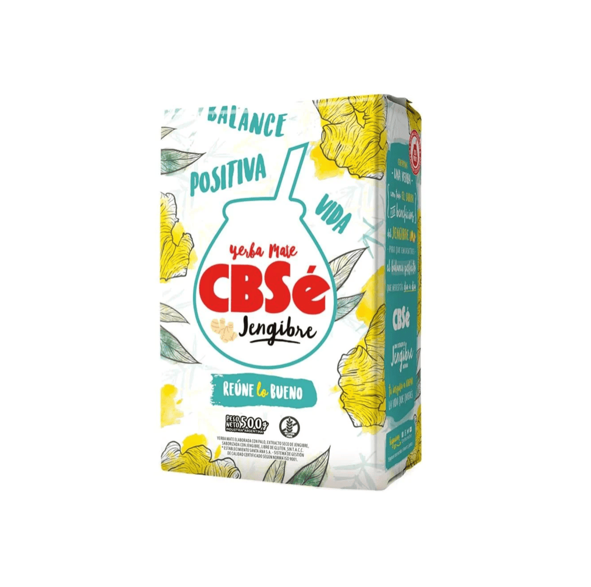 Yerba Mate CBSé - JENGIBRE 1/2 Kg.