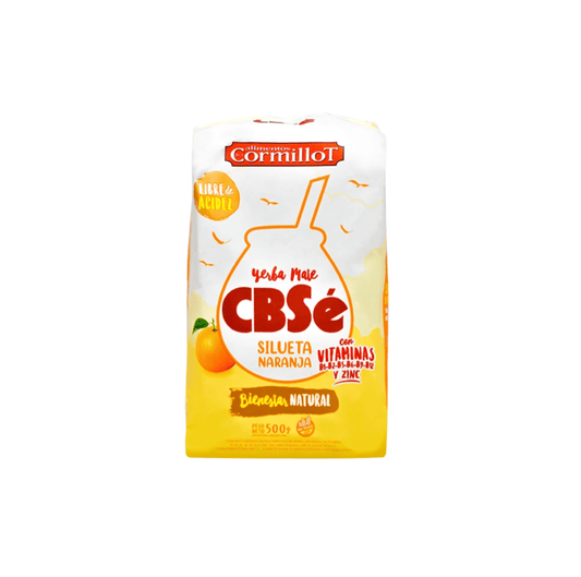 Yerba Mate CBSé - SILUETA NARANJA 1/2 Kg.