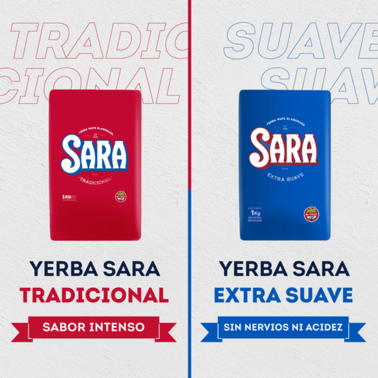 Yerba Mate - Sara Roja 1 Kg