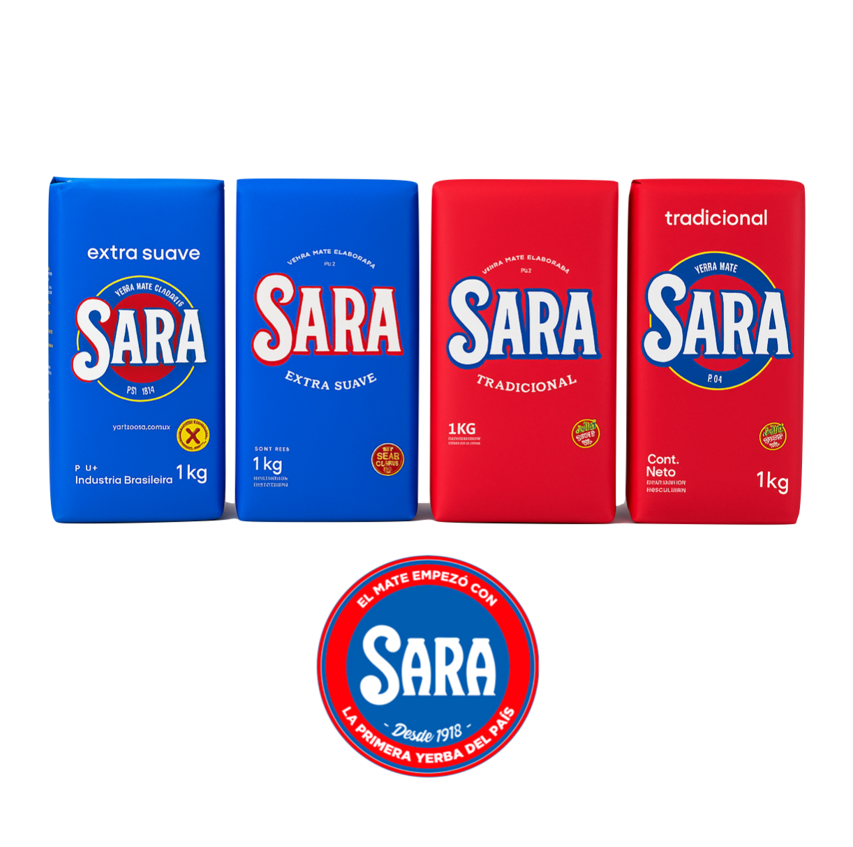 Yerba Mate - SARA Premium Kit 4Kg
