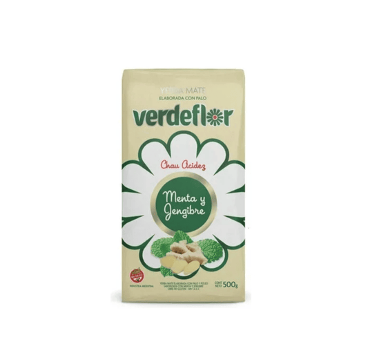 Yerba Mate - Verdeflor Menta Jengibre 500 Gr