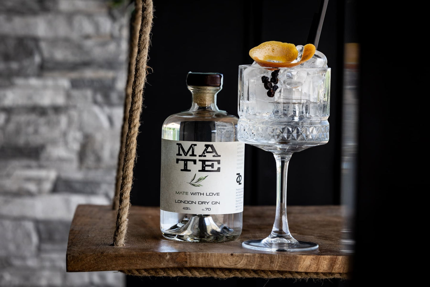 GIN MATE LONDON DRY - MATE CON AMOR