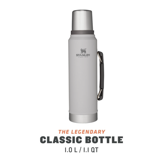 TERMOS STANLEY CLASSIC LEGENDARY BOTTLE "Ash" | 1.1 QT | 1.0L - imperodelmate.com