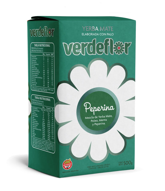 Yerba Mate - Verdeflor Peperina 1/2 Kg.