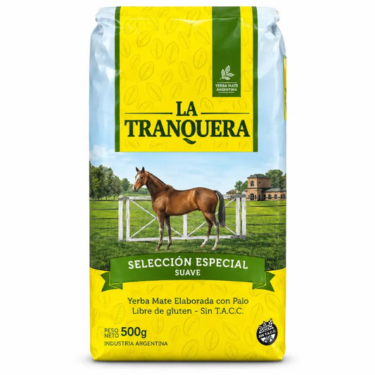 Yerba Mate LA TRANQUERA - SELECCION ESPECIAL SUAVE 1/2 Kg.