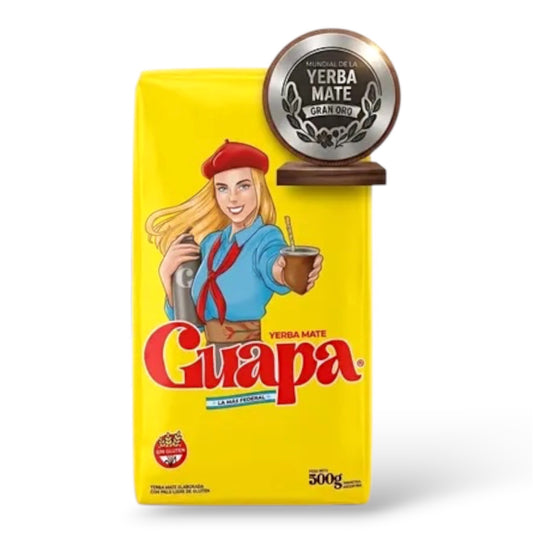 Yerba Mate GUAPA - ELABORADA con PALO 1/2 Kg.