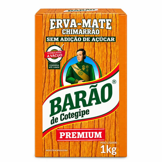 Chimarrão BARÃO de COTEGIPE - PREMIUM VACUUM 1 Kg.