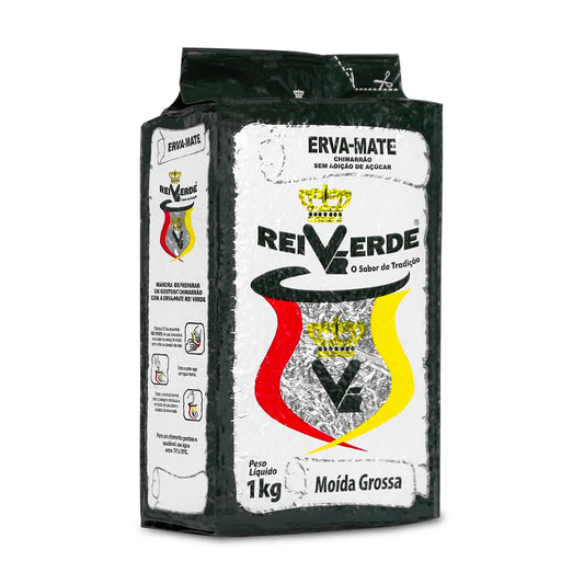 Chimarrão REI VERDE - MOIDA GROSSA VACUUM 1 Kg.