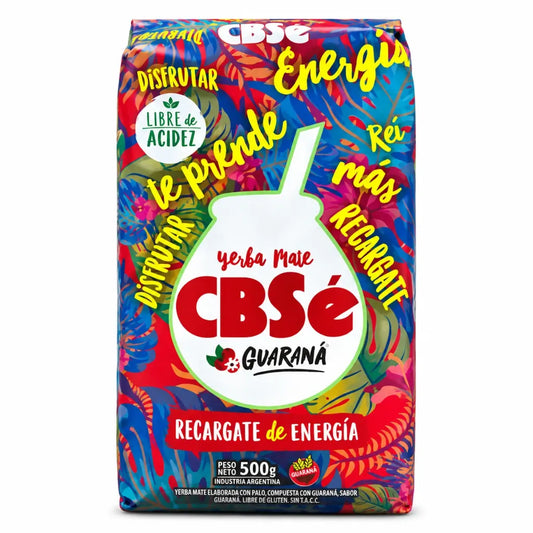 Yerba Mate CBSé - GUARANA 1/2 Kg.