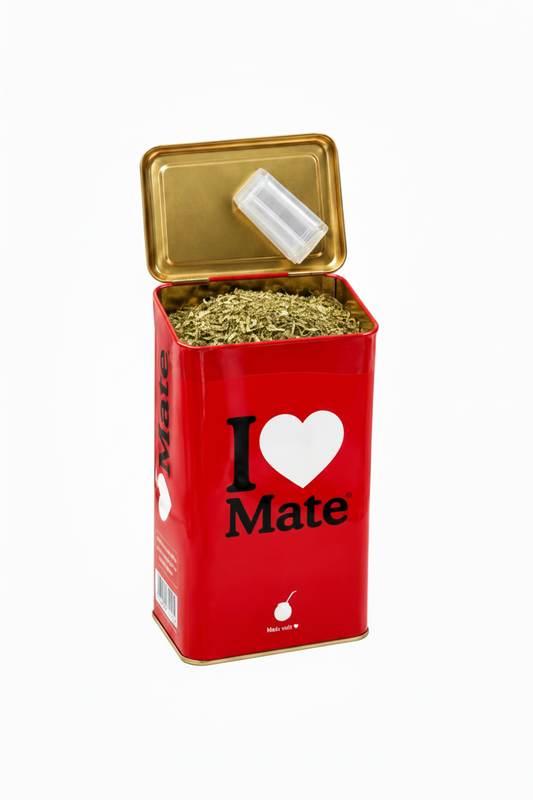 Yerba Mate -  Kraus I Love Mate Tin Red 500 Gr