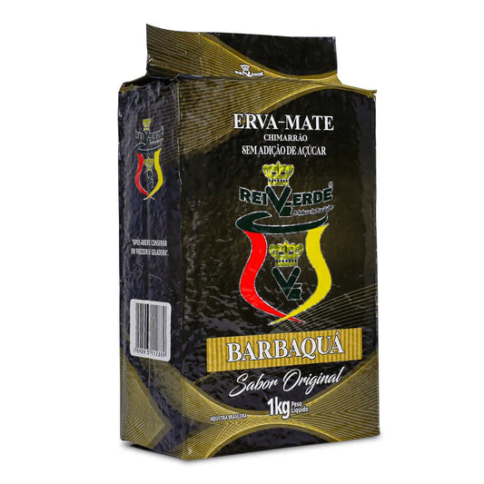 Chimarrão REI VERDE - BARBAQUA VACUUM 1 Kg.