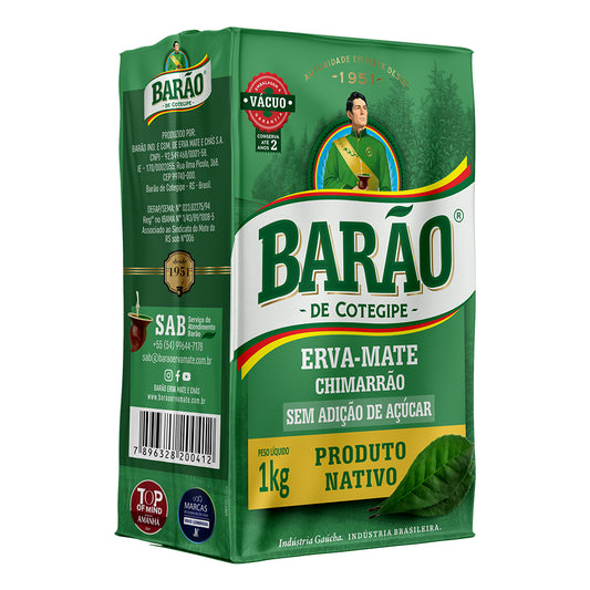 Chimarrão BARÃO - NATIVO VACUUM 1 Kg.