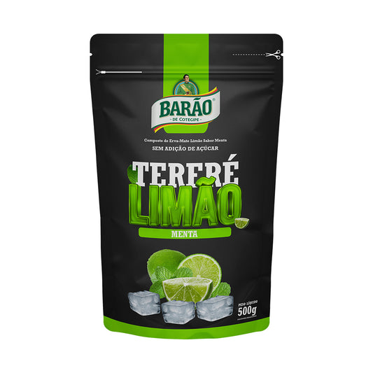 Tererè BARÃO de COTEGIPE - LIMAO Y MENTA 1/2 Kg.