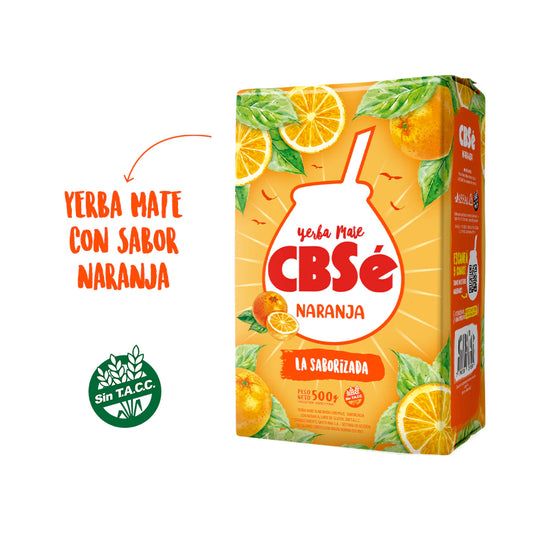 Yerba Mate CBSé - NARANJA 1/2 Kg.
