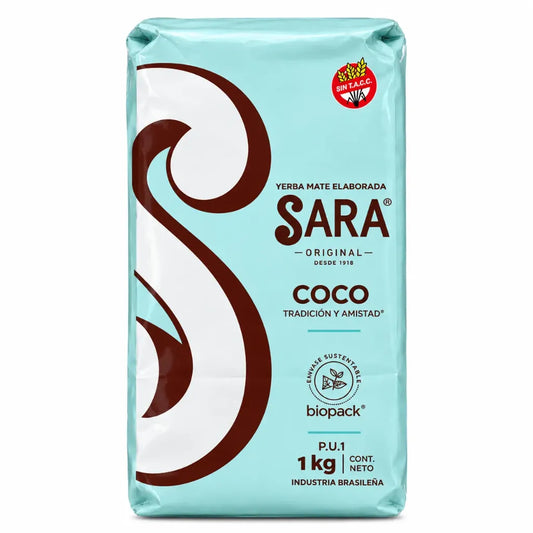 Yerba Mate SARA - COCO 1/2 Kg.